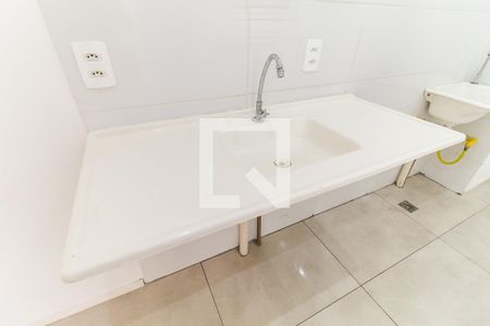 Sala/Cozinha de apartamento para alugar com 2 quartos, 42m² em Vila São Paulo, Ferraz de Vasconcelos