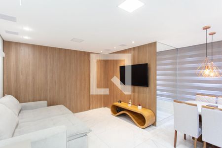 Sala de apartamento para alugar com 3 quartos, 85m² em São Luiz, Belo Horizonte