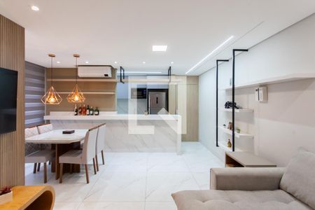 Sala de apartamento para alugar com 3 quartos, 85m² em São Luiz, Belo Horizonte