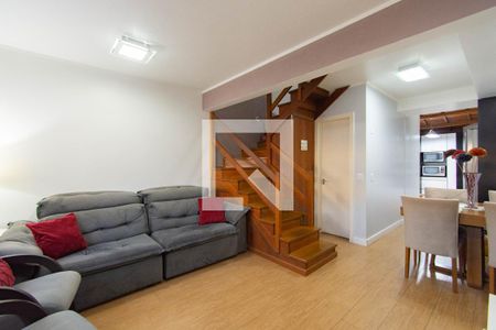 Sala de casa de condomínio para alugar com 3 quartos, 100m² em Marechal Rondon, Canoas