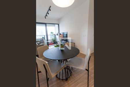 Sala de Jantar de apartamento para alugar com 2 quartos, 76m² em Vila da Serra, Nova Lima