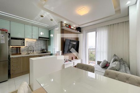 Sala de Jantar de apartamento à venda com 2 quartos, 42m² em Bairro dos Casa, São Bernardo do Campo