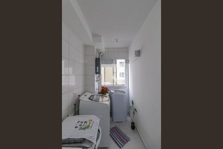 Cozinha e Área de Serviço de apartamento à venda com 2 quartos, 45m² em Jardim Santo Antonio, São Paulo