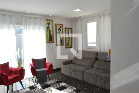 Sala de casa de condomínio à venda com 3 quartos, 180m² em Tanque, Rio de Janeiro