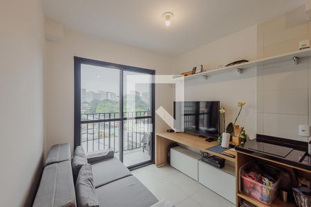 Sala de apartamento à venda com 1 quarto, 27m² em Pinheiros, São Paulo