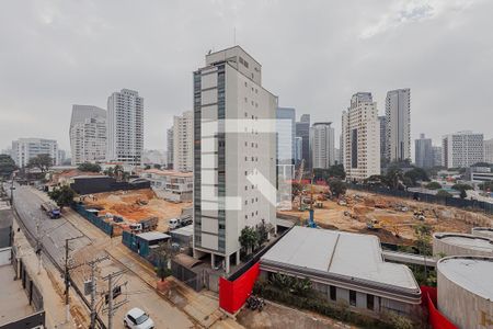 Vista da Varanda de apartamento à venda com 1 quarto, 27m² em Pinheiros, São Paulo