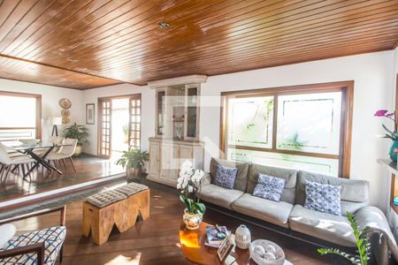 Sala de casa de condomínio à venda com 4 quartos, 320m² em Residencial Dez (alphaville), Santana de Parnaíba