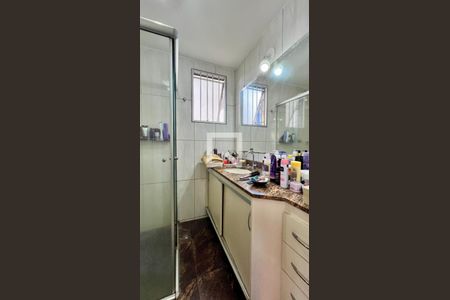 Banheiro de apartamento à venda com 3 quartos, 90m² em Silveira, Belo Horizonte