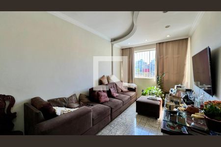 Sala de apartamento à venda com 3 quartos, 90m² em Silveira, Belo Horizonte