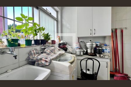 Área de Serviço de apartamento à venda com 3 quartos, 90m² em Silveira, Belo Horizonte