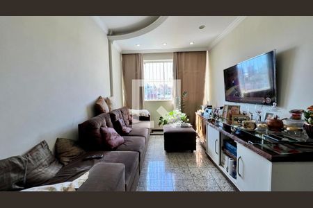Sala de apartamento à venda com 3 quartos, 90m² em Silveira, Belo Horizonte