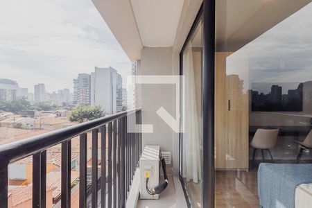 Varanda de apartamento para alugar com 1 quarto, 25m² em Pinheiros, São Paulo
