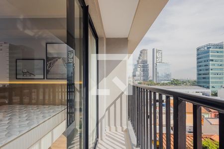 Varanda de apartamento para alugar com 1 quarto, 25m² em Pinheiros, São Paulo