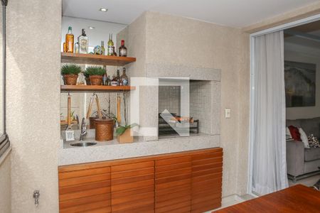 Varanda Gourmet de apartamento à venda com 3 quartos, 135m² em Perdizes, São Paulo