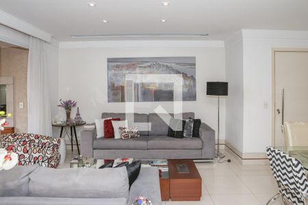 Sala de apartamento à venda com 3 quartos, 135m² em Perdizes, São Paulo