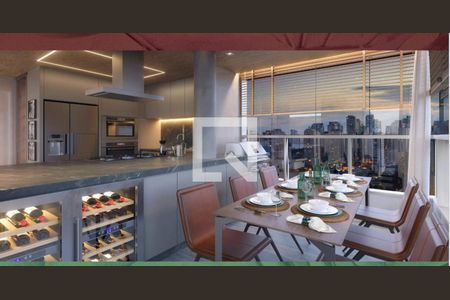 Cozinha de apartamento à venda com 4 quartos, 143m² em Carmo, Belo Horizonte