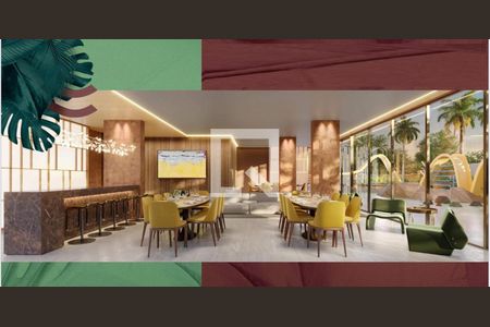 Área comum - Salão de festas de apartamento à venda com 4 quartos, 143m² em Carmo, Belo Horizonte