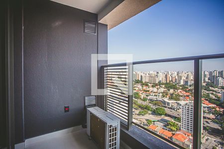 Varanda de kitnet/studio à venda com 1 quarto, 26m² em Vila Clementino, São Paulo