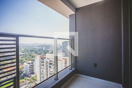 Varanda de kitnet/studio à venda com 1 quarto, 26m² em Vila Clementino, São Paulo