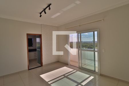 Sala de apartamento para alugar com 2 quartos, 62m² em Jardim Inconfidência, Uberlândia