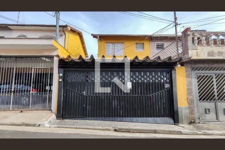 Fachada de casa à venda com 3 quartos, 125m² em Vila Celeste, São Paulo