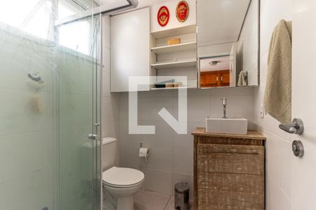 Banheiro de apartamento à venda com 1 quarto, 38m² em República, São Paulo
