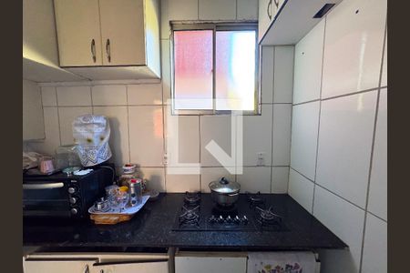 Cozinha de apartamento à venda com 2 quartos, 73m² em Novo Riacho, Contagem
