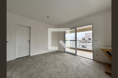 Sala/Cozinha de apartamento à venda com 1 quarto, 54m² em Indianópolis, São Paulo