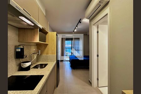 Studio para alugar com 25m², 0 quarto e sem vaga Studio para alugar com 25m², 0 quarto e sem vagaCozinha