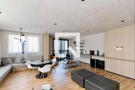 Studio para alugar com 25m², 0 quarto e sem vaga Studio para alugar com 25m², 0 quarto e sem vagaSalão de Jogos