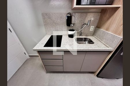 Studio para alugar com 25m², 0 quarto e sem vaga Studio para alugar com 25m², 0 quarto e sem vagaCozinha