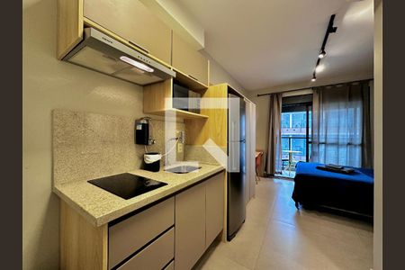 Studio para alugar com 25m², 0 quarto e sem vaga Studio para alugar com 25m², 0 quarto e sem vagaCozinha