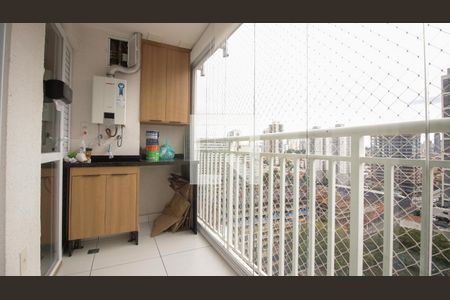 Varanda da Sala de apartamento à venda com 2 quartos, 44m² em Vila Prudente, São Paulo