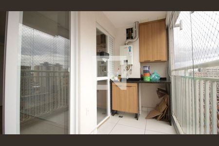Varanda da Sala de apartamento à venda com 2 quartos, 44m² em Vila Prudente, São Paulo