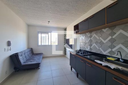 Sala / Cozinha / Area de serviço de apartamento para alugar com 2 quartos, 34m² em Vila Graciosa, São Paulo