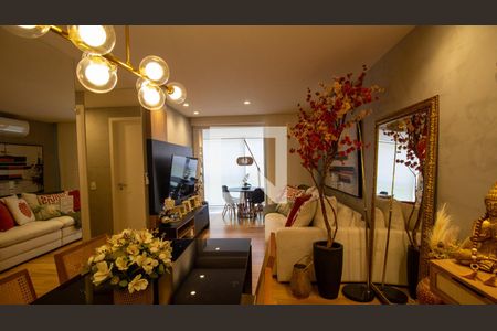 Sala de apartamento para alugar com 3 quartos, 90m² em Barra da Tijuca, Rio de Janeiro