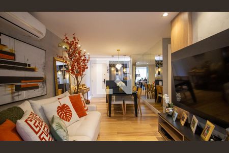 Sala de apartamento para alugar com 3 quartos, 90m² em Barra da Tijuca, Rio de Janeiro