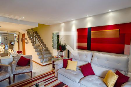 Sala de casa de condomínio à venda com 4 quartos, 177m² em Freguesia (jacarepaguá), Rio de Janeiro