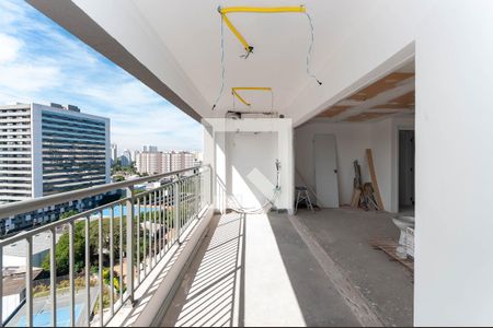 Varanda de apartamento à venda com 3 quartos, 118m² em Barra Funda, São Paulo