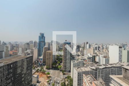 Vista de apartamento para alugar com 1 quarto, 42m² em Bela Vista, São Paulo