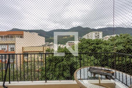 Sala Varanda de apartamento à venda com 2 quartos, 94m² em Tijuca, Rio de Janeiro