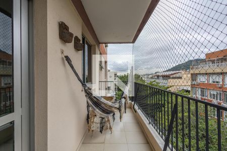 Sala Varanda de apartamento à venda com 2 quartos, 94m² em Tijuca, Rio de Janeiro