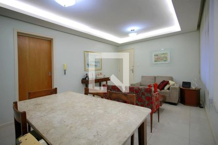 Sala de apartamento à venda com 3 quartos, 110m² em Anchieta, Belo Horizonte