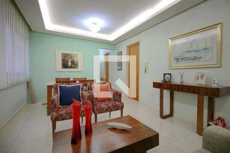 Sala de apartamento à venda com 3 quartos, 110m² em Anchieta, Belo Horizonte