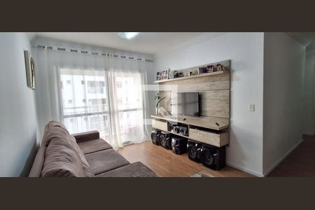 Sala de apartamento à venda com 3 quartos, 85m² em Barcelona, São Caetano do Sul