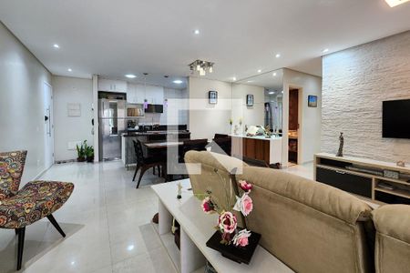 Sala de apartamento para alugar com 3 quartos, 102m² em Baeta Neves, São Bernardo do Campo