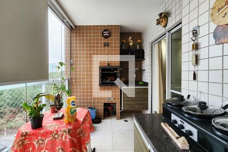 Varanda Gourmet de apartamento para alugar com 3 quartos, 102m² em Baeta Neves, São Bernardo do Campo
