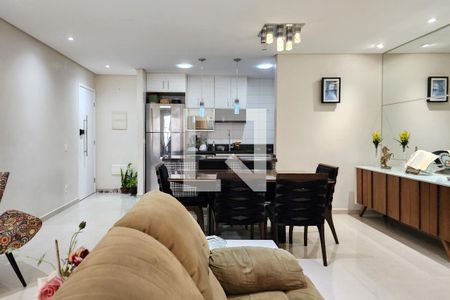 Sala de apartamento para alugar com 3 quartos, 102m² em Baeta Neves, São Bernardo do Campo