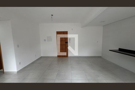 Sala - Cozinha de apartamento para alugar com 2 quartos, 59m² em Vila Guiomar, Santo André