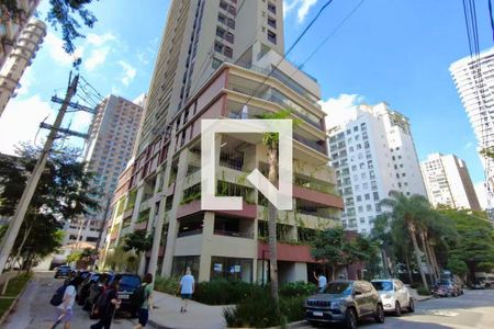 Fachada de apartamento para alugar com 1 quarto, 53m² em Jardim das Acacias, São Paulo